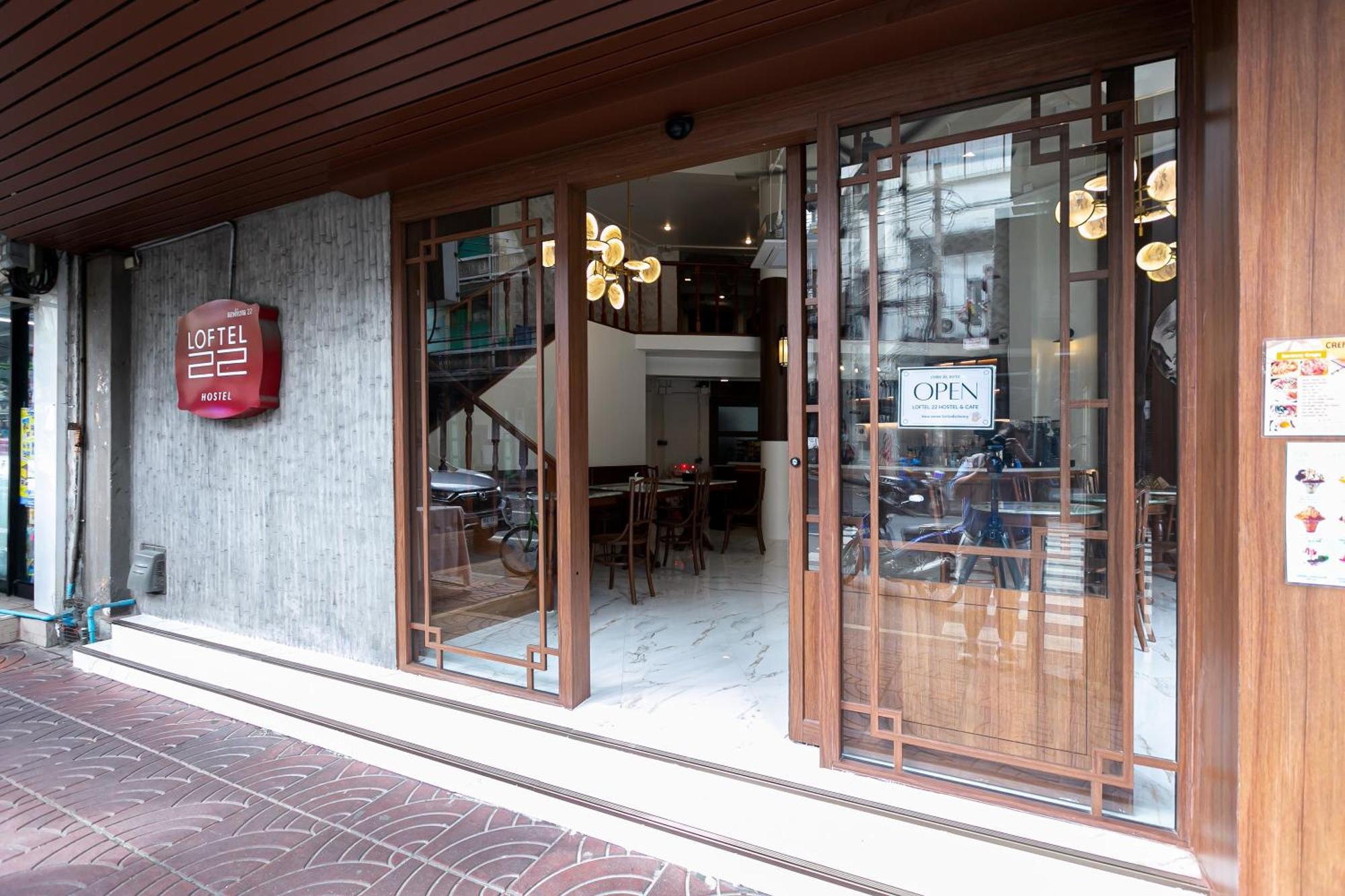Loftel 22 Hostel Bangkok Exterior foto